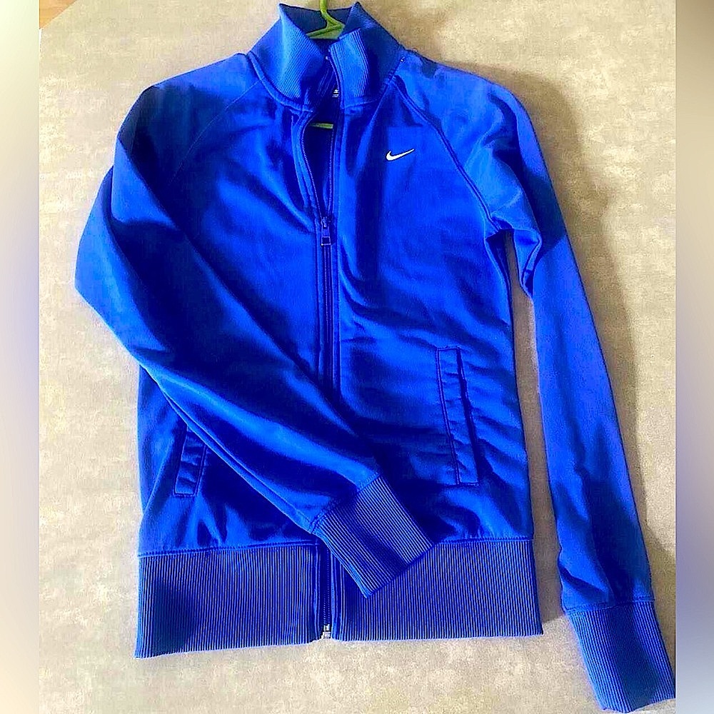 Royal Blue Nike Zip-up Jacket